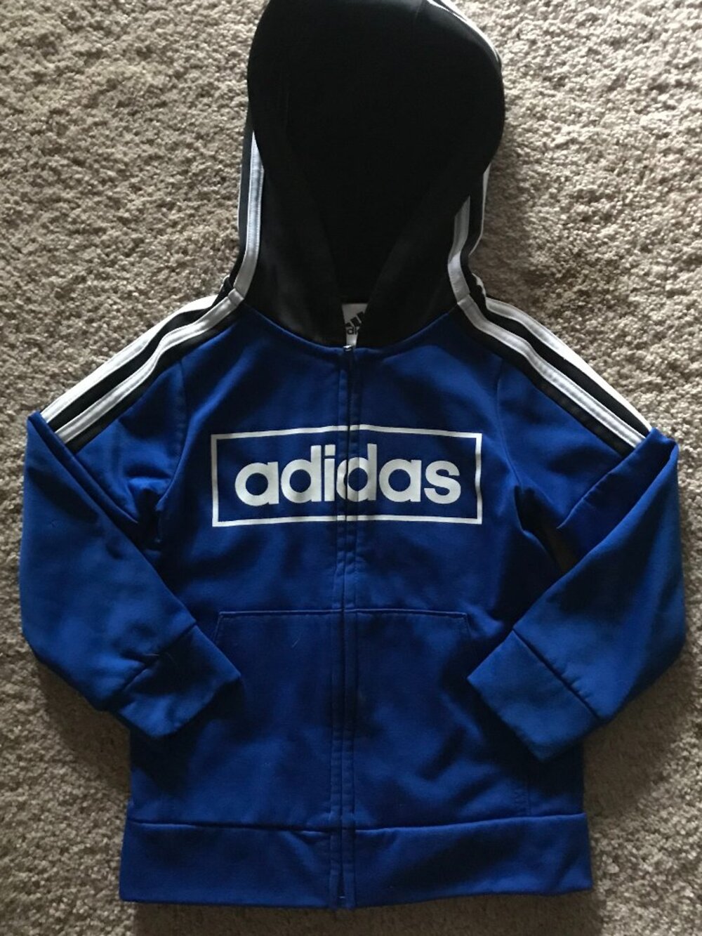 Little Boys Adidas hoodie size 4T